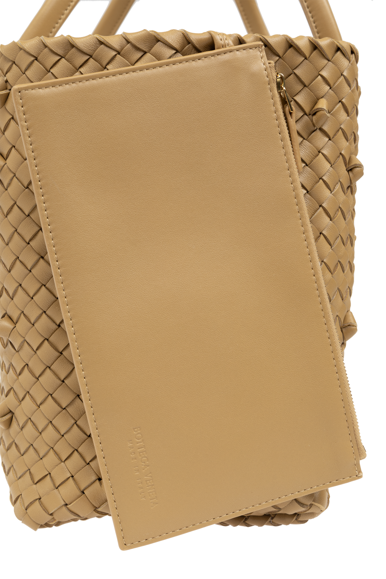 トートバッグ BOTTEGA VENETA SS22 MEDIUM LEATHER BAG (690436_V1Q716706) Bottega Veneta Medium Top Handle Intecciato Nappa Satchel